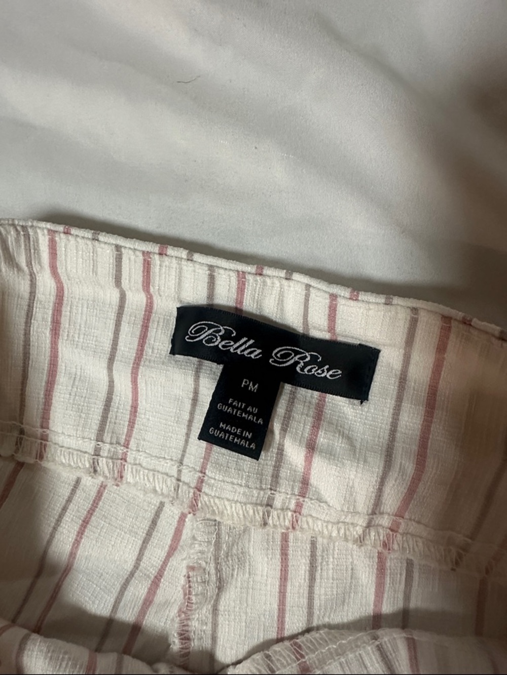 Medium Red White Gray Stripe Pant # 61 - Picture 3 of 6